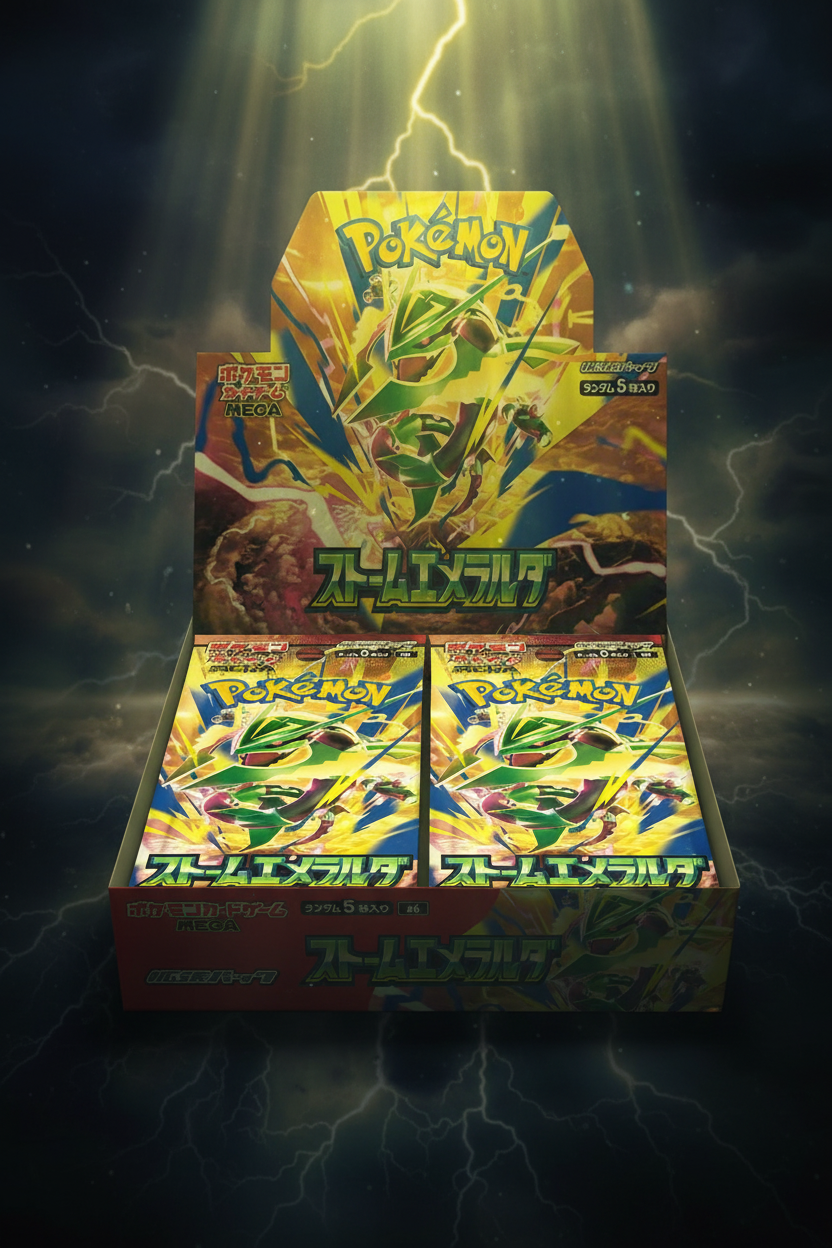 Pokémon  – Storm Emerald | Display Japonais