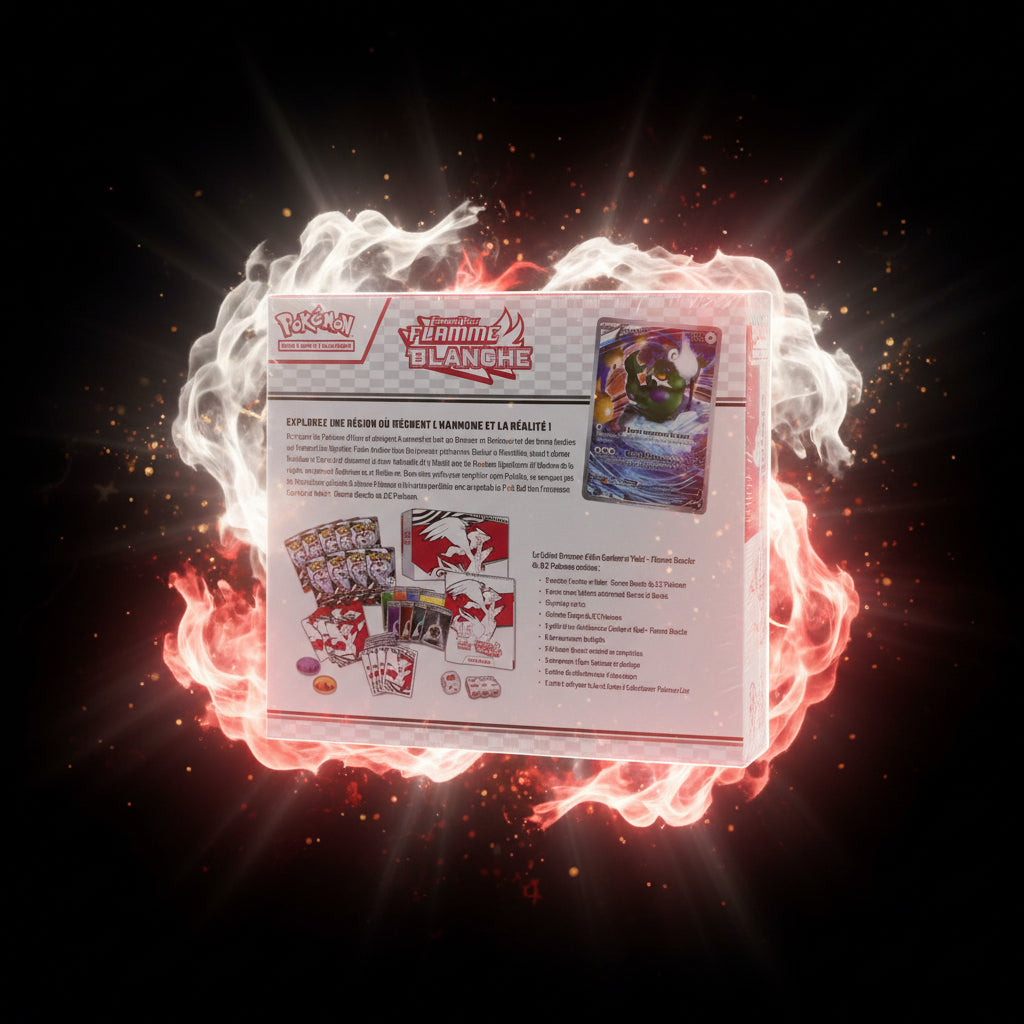 🔥 Pokémon FR — Flamme Blanche [ETB] ⚪🔥