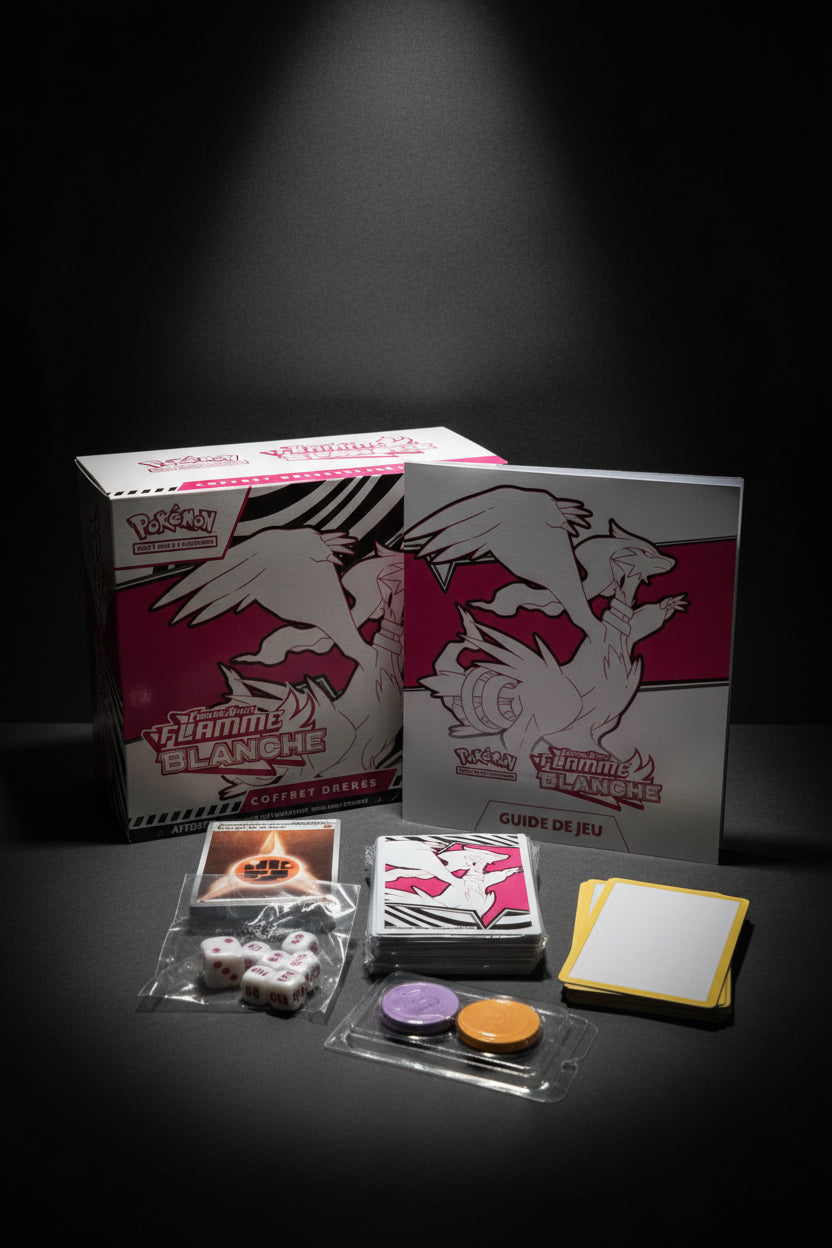 🔥 Pokémon FR — Flamme Blanche [ETB] ⚪🔥