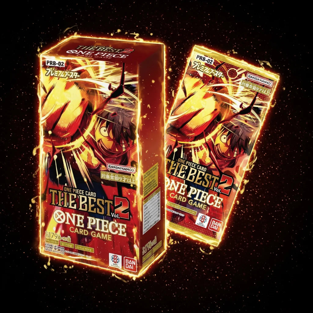 🔥 ONE PIECE CARD GAME — THE BEST Vol.2 [ Display-PRB-02]🇯🇵🏴‍☠️